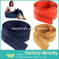 3# 4# 5# 7# 8# 10#long chain nylon zip roll Twisted (coil) zipper for home textiles